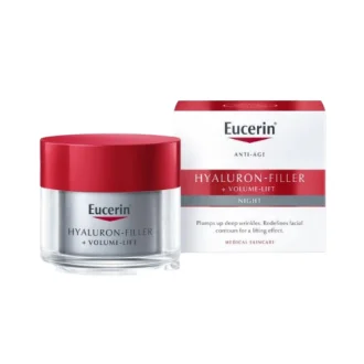 Eucerin Hyaluron-Filler + Volume-Lift Noćna krema, 50 ml